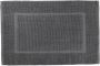 Differnz Basics badmat geschikt voor vloerverwarming 100% katoen 50 x 80 cm lichtgrijs - Thumbnail 1