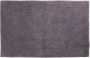Differnz Initio badmat geschikt voor vloerverwarming 100% katoen 50 x 80 cm donkergrijs - Thumbnail 1