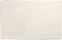 Differnz Initio badmat geschikt voor vloerverwarming 100% katoen 50 x 80 cm off white - Thumbnail 1