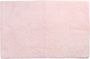 Differnz Initio badmat geschikt voor vloerverwarming 100% katoen 50 x 80 cm roze - Thumbnail 1
