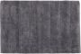 Differnz Stripes badmat geschikt voor vloerverwarming 100% katoen 45 x 75 cm grijs - Thumbnail 1