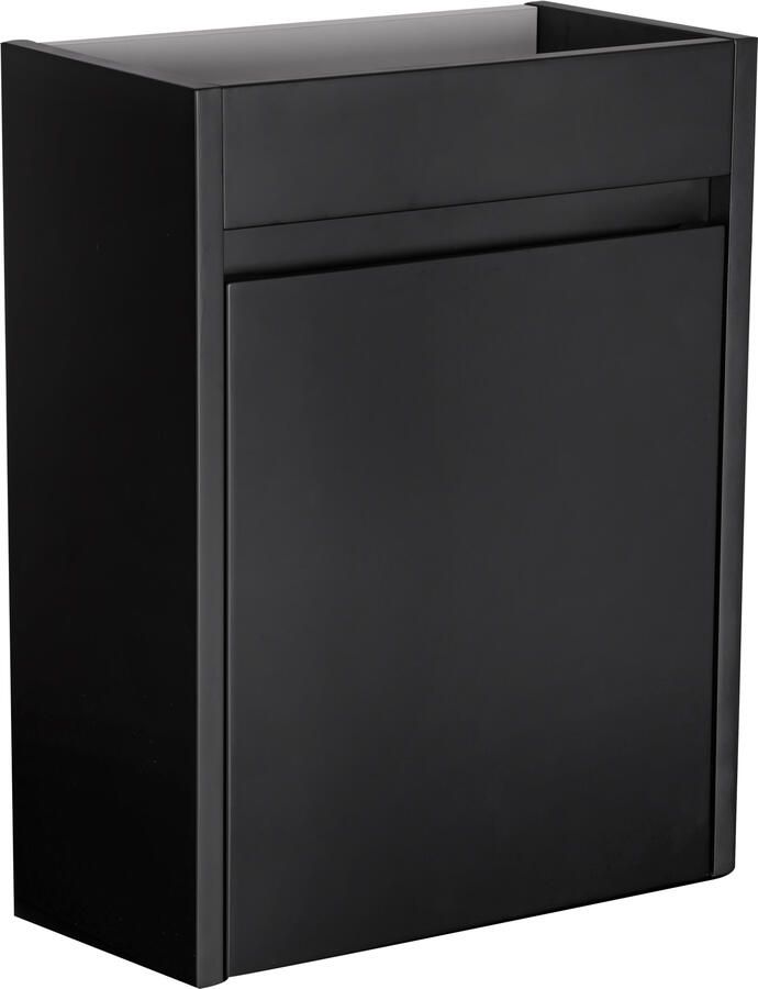 Differnz Fonteinkast Hura L FSC 52x40x21.5 Cm Zwart