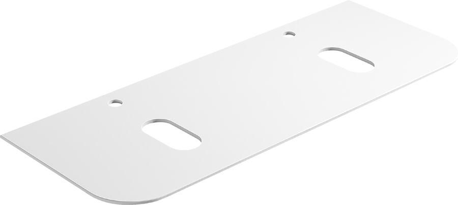 Differnz Olle Wastafelblad 120 cm Wit