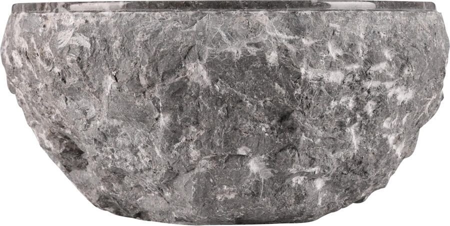 Differnz ASTI Waskom 38cm gepolijst natuursteen grijs 36.102.45