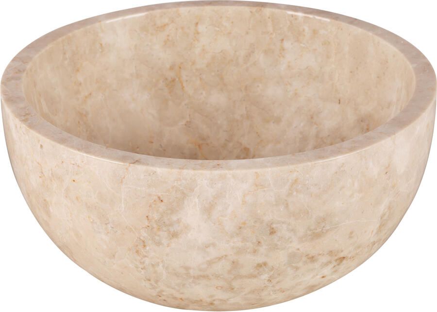 Differnz LODI Waskom 38cm gepolijst natuursteen beige 36.102.46