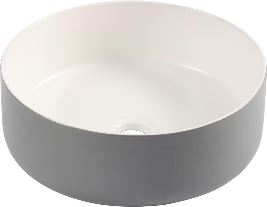 Differnz Waskom Mira 12x36 cm Grijs Wit