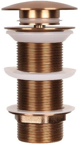 Differnz Wastafel Afvoerplug Pop Up Design 9.8 cm Brons
