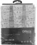 Differnz Bath douchegordijn verzwaarde onderzoom 100% Polyester zwart 180 x 200 cm - Thumbnail 1