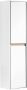 Differnz Providence hoge kast 40x160x30cm FSC MFC board Wit keramiek Wit hoogglans 36.011.58 - Thumbnail 1