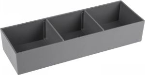 Differnz Lade organizer 32 x 11 x 6 cm grijs 34.600.48