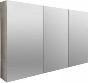 Differnz Spiegelkast Hilde 120x70 cm Betonlook