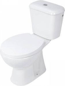 Differnz Toiletpot Duoblok Staand Achter Onder Onderuit Wit 38.500.01