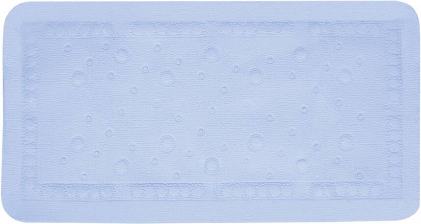 Differnz Tutus inlegmat bad antislip laag 100% PVC 68 x 36 cm blauw