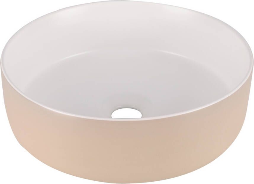 Differnz Waskom Mira 12x36 cm Beige Wit