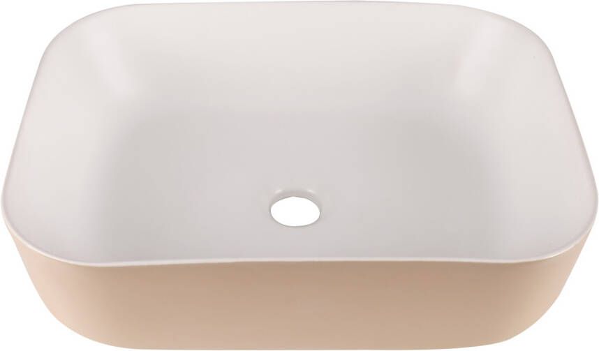 Differnz Waskom Mira 48x37 5x12 5 cm Beige Wit