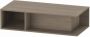 Duravit D-Neo wastafelonderbouwkast met open vak links 100 x 26 x 48 cm eiken terra mat - Thumbnail 1