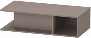 Duravit D-Neo wastafelonderbouwkast met open vak rechts 100 x 26 x 48 cm basalt mat