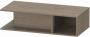 Duravit D-Neo wastafelonderbouwkast met open vak rechts 100 x 26 x 48 cm eiken terra mat - Thumbnail 1