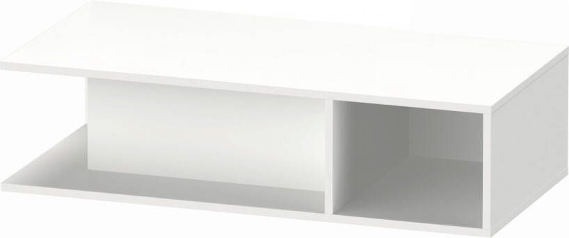 Duravit D-Neo wastafelonderbouwkast met open vak rechts 100 x 26 x 48 cm wit mat