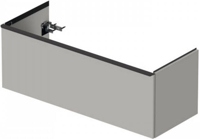 DURAVIT D-Neo wastafelonderbouw hangend 121x46 2x44cm 1 lade Concrete Grey Matt decor