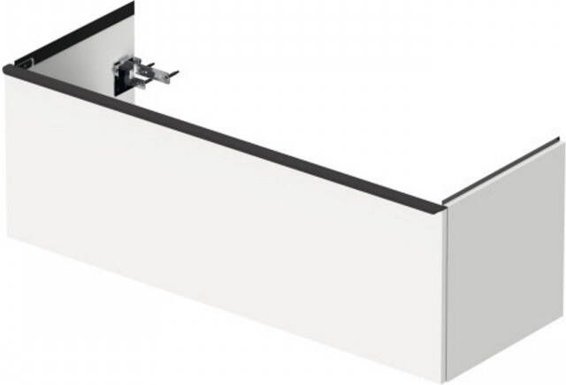 Duravit D Neo wastafelonderkast geschikt voor dubbele wastafel 128x46 2x44 cm wit mat