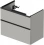Duravit D-Neo wastafelonderkast voor wasbak rechts met 2 lades 78 4 x 45 2 x 62 5 cm betongrijs mat - Thumbnail 1
