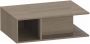 Duravit D-Neo wastafelonderbouwkast met open vak links 80 x 55 x 26 cm eiken terra mat - Thumbnail 1