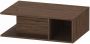 Duravit D-Neo wastafelonderbouwkast met open vak rechts 80 x 26 x 55 cm noten donker mat - Thumbnail 1