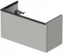 DURAVIT D-Neo wastafelonderbouw hangend 81x37 2x44cm 1 lade Concrete Grey Matt decor - Thumbnail 1