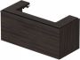 Duravit D-Neo wastafelonderkast 98.4x44x44.2cm 1 lade Kastanje (donker) Mat de427405353 - Thumbnail 1