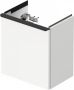 Duravit D-Neo wastafelonderkast 41x44x27.4cm Linksdraaiend 1 deur wit Mat de4259l1818 - Thumbnail 1