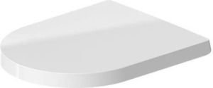 Duravit ME by Starck WC-zitting 45.8x37.4x5.6cm met softclose met quickrelease Kunststof wit Glanzend 0020090000