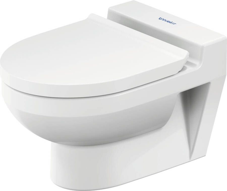Duravit No.1 hangend toilet diepspoel rimless en Hygieneglaze 34 5 x 32 5 x 48 cm hoogglans wit