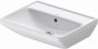 Duravit D-Neo wastafel 60x44x16.5cm 1 kraangat rechthoek Keramiek Wit 2366600000 - Thumbnail 1