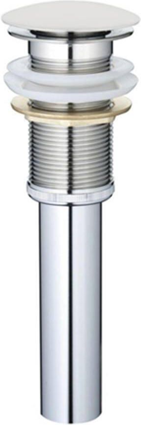 EH Design Afvoerplug Klick Klack Long Tail Chroom Bol