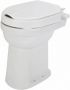 Etac Toiletverhoger Hi-Loo Vastgemonteerd met Deksel 6 cm Wit (draagvermogen tot 150 kg) - Thumbnail 1