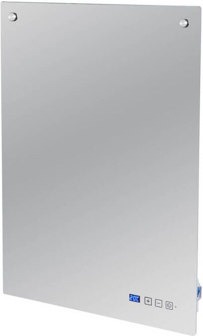 Eurom Infraroodpaneel Sani Mirror 400W Infraroodspiegel 50x70cm Wi-Fi RVS