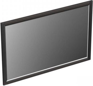 Forzalaqua Gela 2.0 spiegel 120x80cm Rechthoek zonder verlichting met frame Massief Eiken Black oiled 8070175