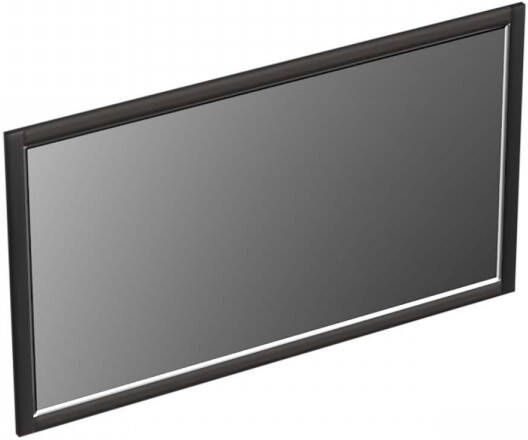 Forzalaqua Gela 2.0 spiegel 140x80cm Rechthoek zonder verlichting met frame Massief Eiken Black oiled 8070180