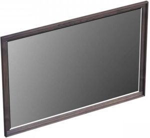 Forzalaqua Reno 2.0 spiegel 120x80cm Rechthoek zonder verlichting met frame Massief Eiken Charcoal 8072335