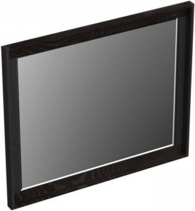Forzalaqua Reno 2.0 spiegel 59.5x50cm Rechthoek zonder verlichting met frame Massief Eiken Black oiled 8070275