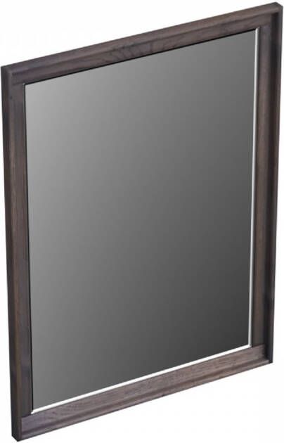 Forzalaqua Reno 2.0 spiegel 59.5x80cm Rechthoek zonder verlichting met frame Massief Eiken Charcoal 8072320