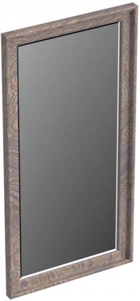 Forzalaqua Reno 2.0 spiegel 40x80cm Rechthoek zonder verlichting met frame Massief Eiken Silver Grey 8071740