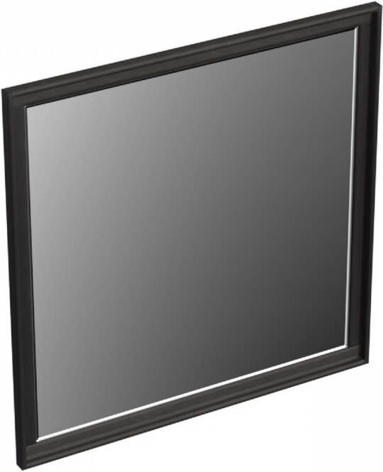 Forzalaqua Spiegel Reno Vierkant 80x80 Cm Eiken Black Oiled