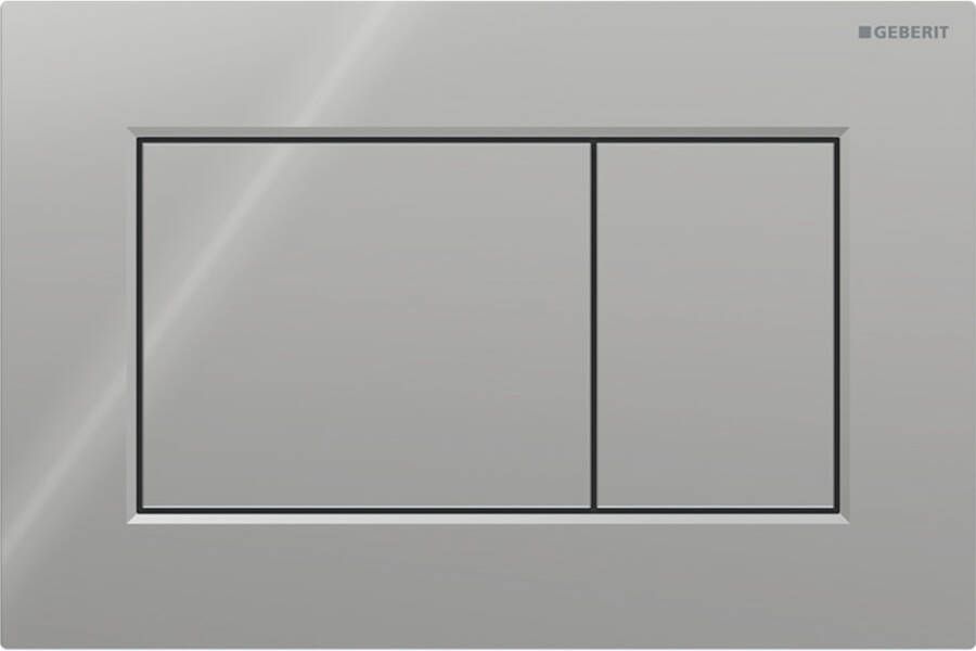 Geberit Sigma01 bedieningsplaat 2-toets spoeling vierkant glans chroom 115.660.21.1