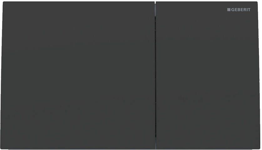 Geberit Sigma 70 bedieningsplaat df frontbediend 25x14 6cm matzwart