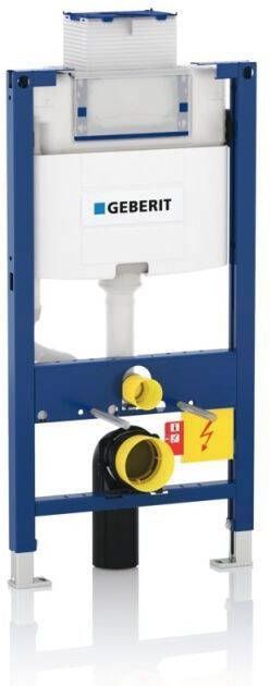 Geberit Duofix wc-element met Omega inbouwreservoir 12cm front- planchetbediening