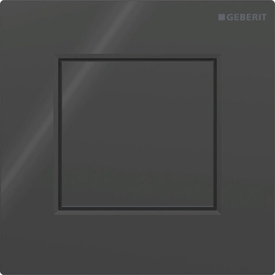 Geberit Bedieningsplaat Type 01 Pneumatisch Sqaure Git Zwart