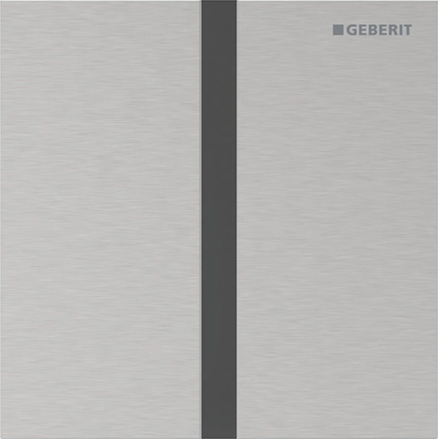 Geberit Bedieningsplaat Type 40 230V Square Easy To Clean Geborsteld RVS