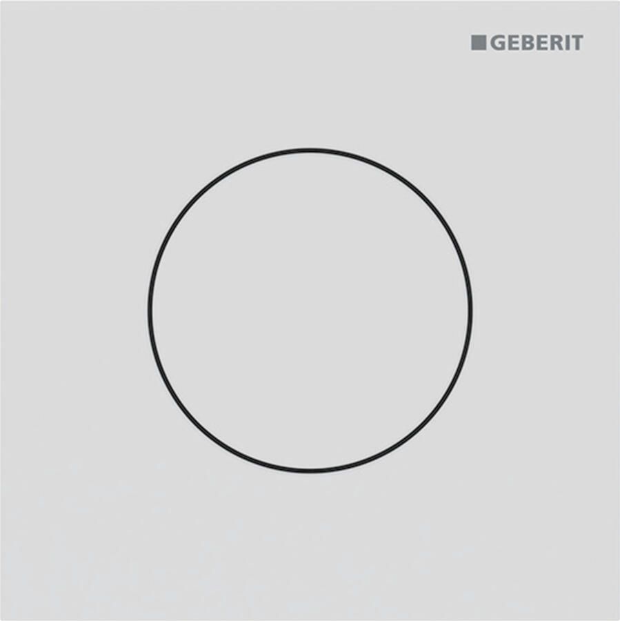 Geberit Bedieningsplaat Type 40 Pneumatisch Round Mat Wit